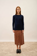 Pull Col Rond - Daria - Navy