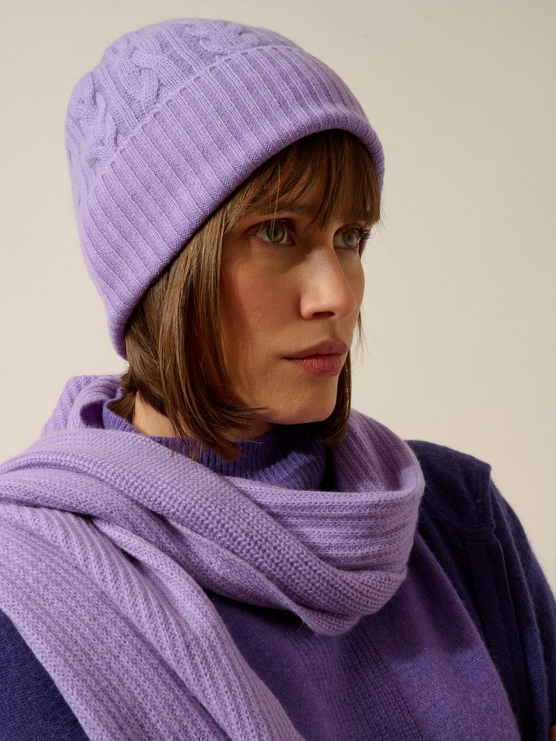 Bonnet 4 Fils - Cleo - Lavande