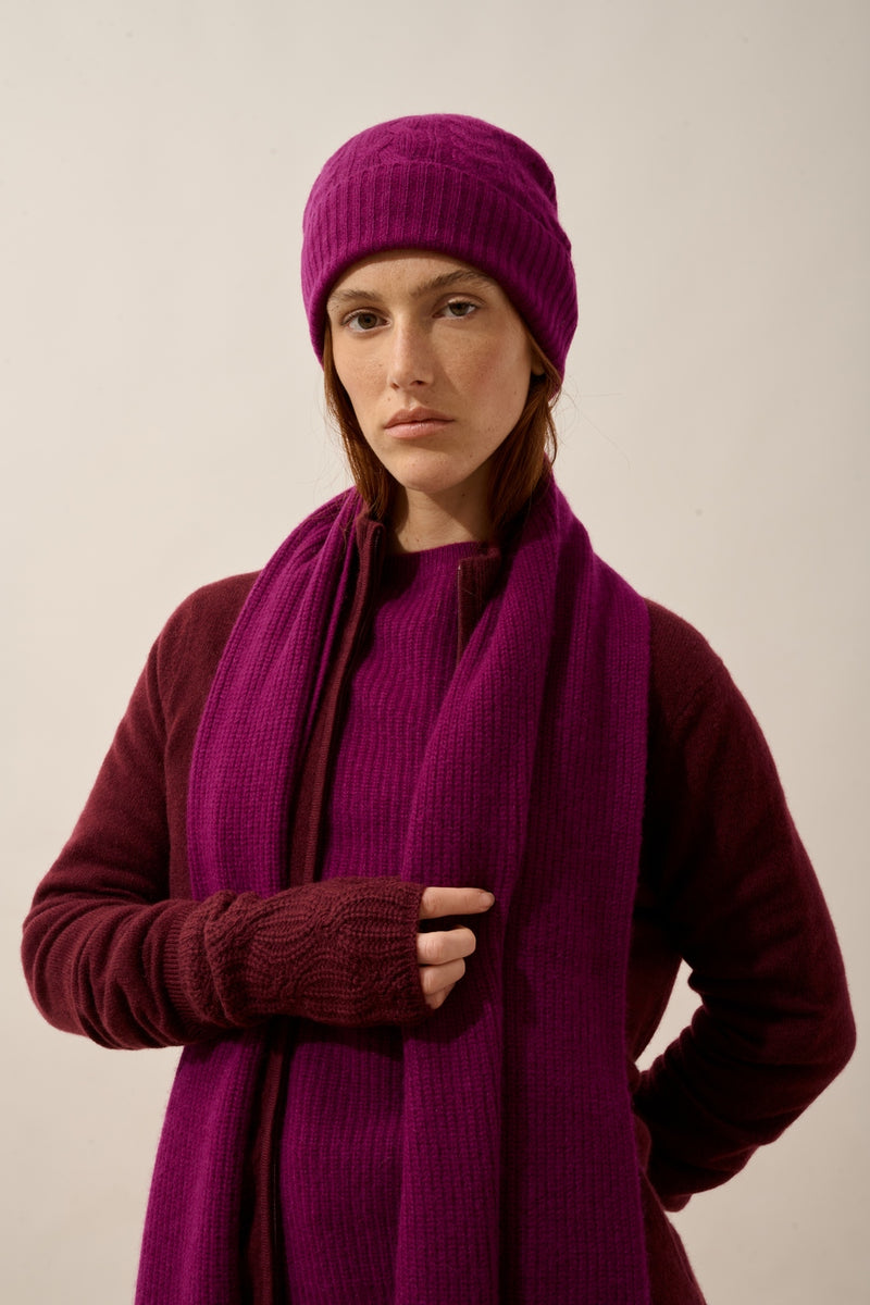 Mitaines 6 Fils - Bale - Mûre