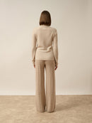 Pull Col Roulé - Ava - Beige Chiné
