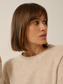 Pull Col Rond - Jane - Beige Chiné