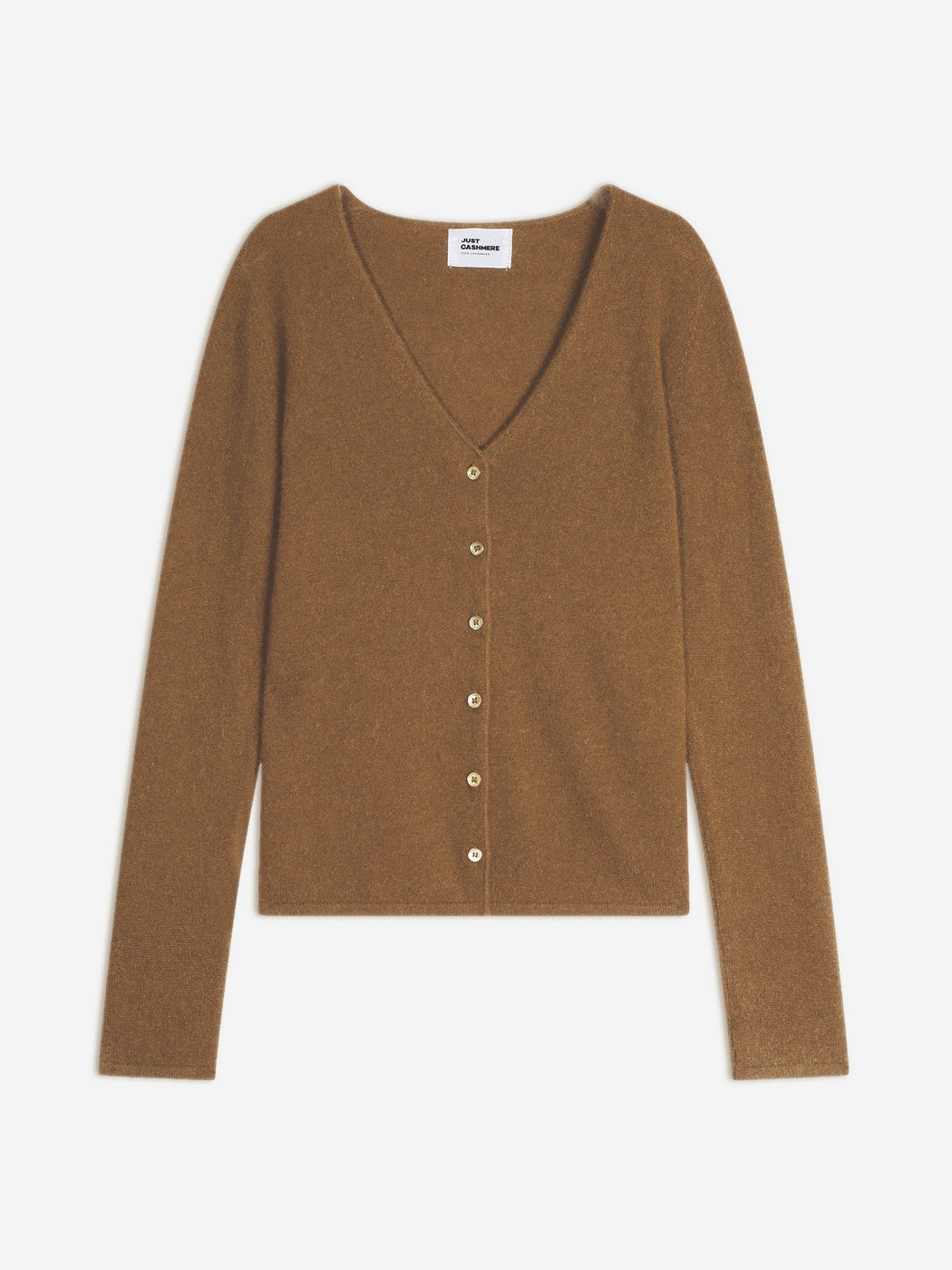 Cardigan Col V - Norma - Noisette