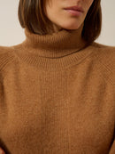 Pull Col Roulé - Lilly - Noisette
