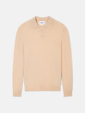 Long-Sleeved Polo Shirt - Douglas - Sand