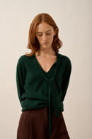 Pull Col Lavallière - Noty - Cyprès