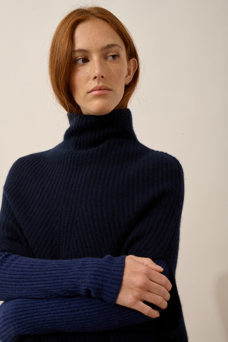 Cape Col Montant 6 Fils - Huaraz - Navy