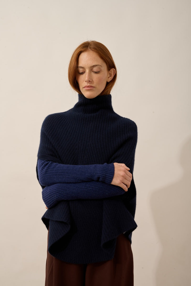 Cape Col Montant 6 Fils - Huaraz - Navy