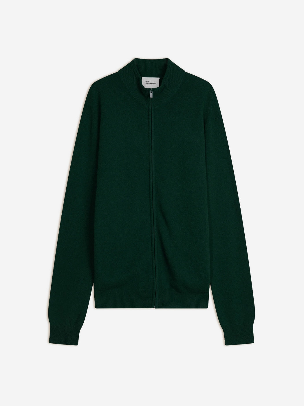 Gilet Zippé Col Montant - Lilou - Cyprès