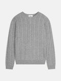 Pull Col Rond 4 Fils - Darri - Nuage Chiné