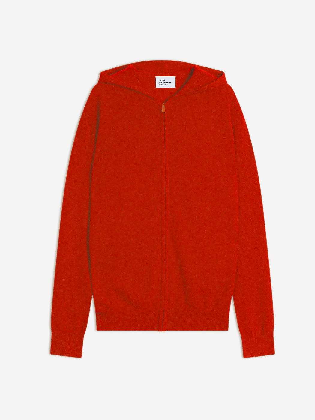 Gilet Zippé Capuche - Elliot - Tomate