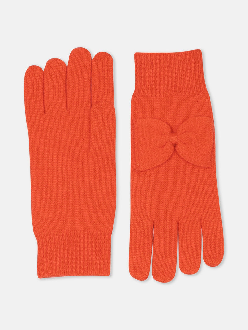 Gants 4 Fils - Lucy - Orange