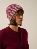 Bonnet - Sloanne - Bordeaux_Ivoire