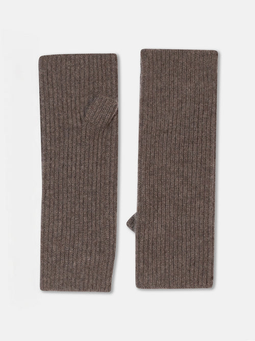 Mitaines 4 Fils - Alejandra - Taupe Chiné