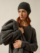 Bonnet 6 Fils - Flavia - Carbone Chiné