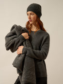 Bonnet 6 Fils - Flavia - Carbone Chiné