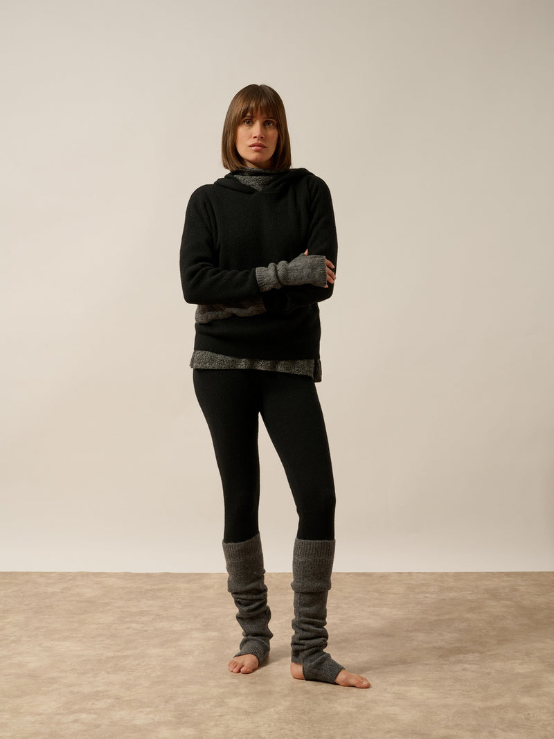 Mitaines 6 Fils - Fay - Anthracite Chiné