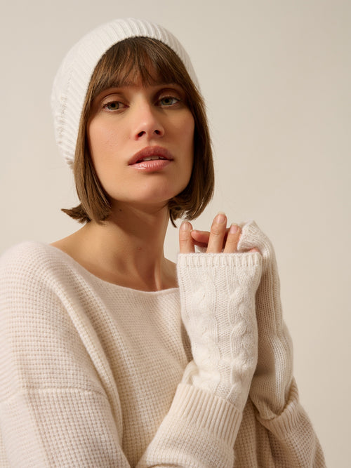 Mitaines 6 Fils - Fay - Neige