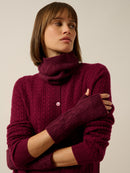 Mitaines 6 Fils - Fay - Mûre