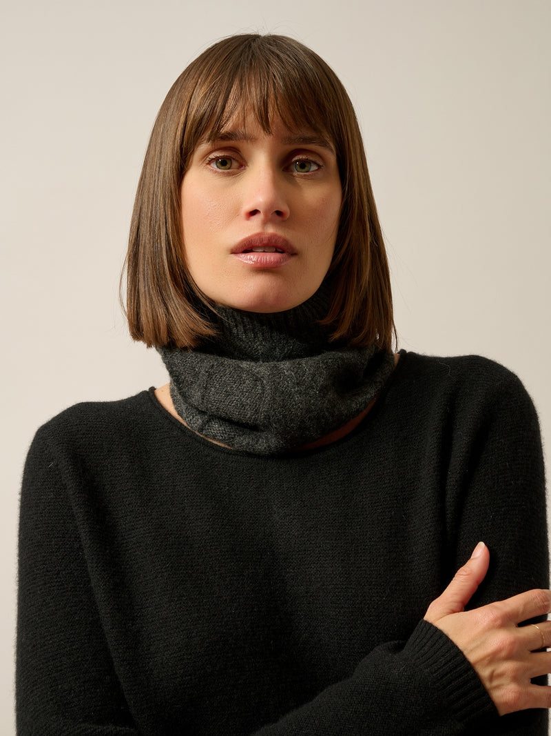 Tour De Cou 6 Fils - Vivi - Carbone Chiné