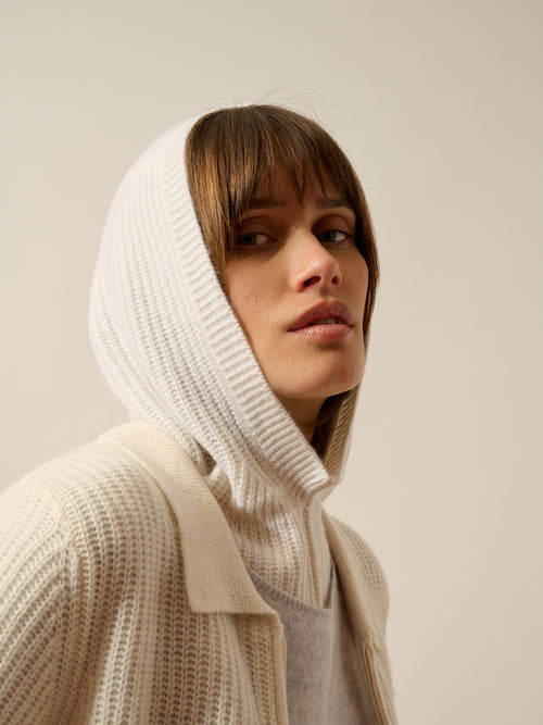 Cagoule 4 Fils - Eveline - Neige