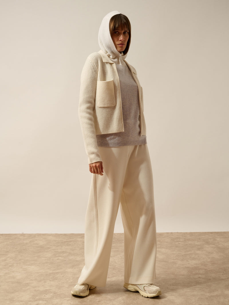 Cagoule 4 Fils - Eveline - Neige