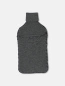 Housse Bouillotte 4 Fils - Darcy - Anthracite Chiné_Noir