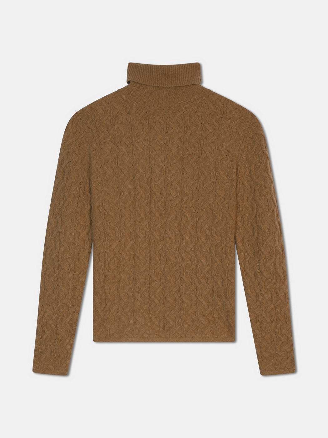 Pull Col Roulé 4Fils - Némesis - Noisette