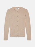 Cardigan Col Rond 4Fils - Caos - Camel Clair Chiné