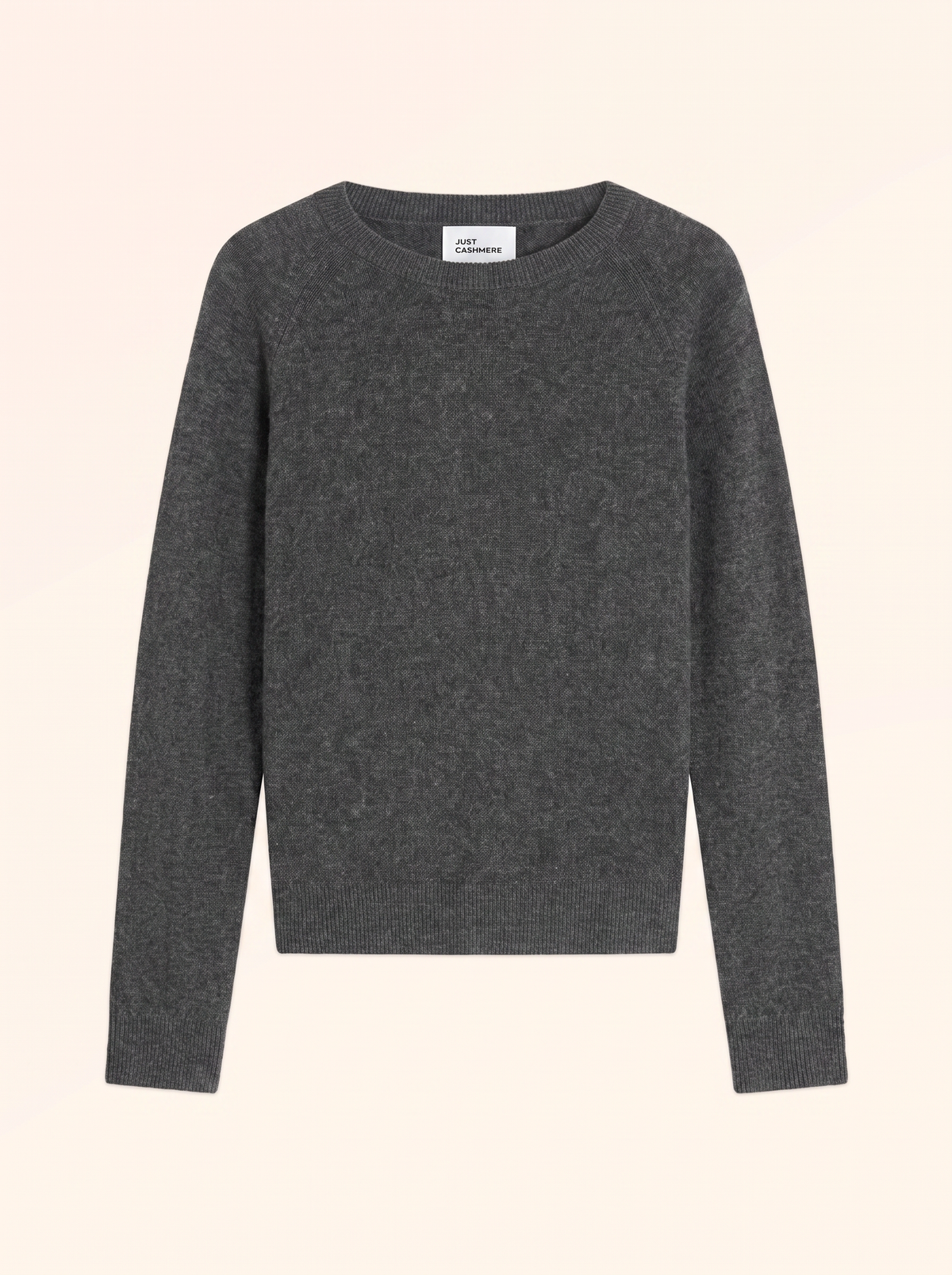 Pull Col Rond - Norena - Anthracite Chiné