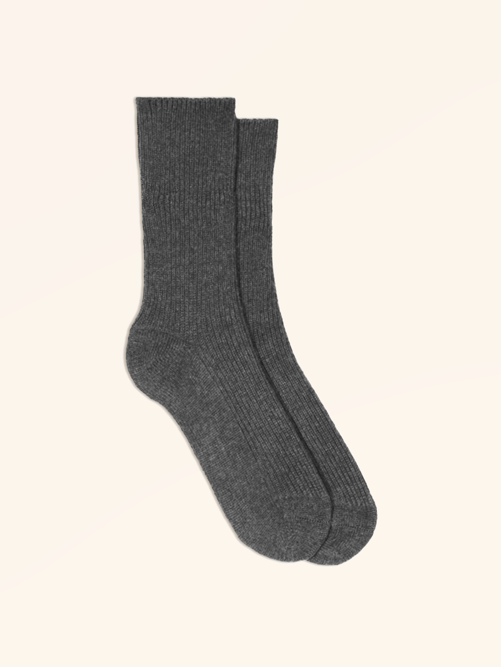 Calcetines de 4 hilos Dayaya - Antracita jaspeado - Accesorios