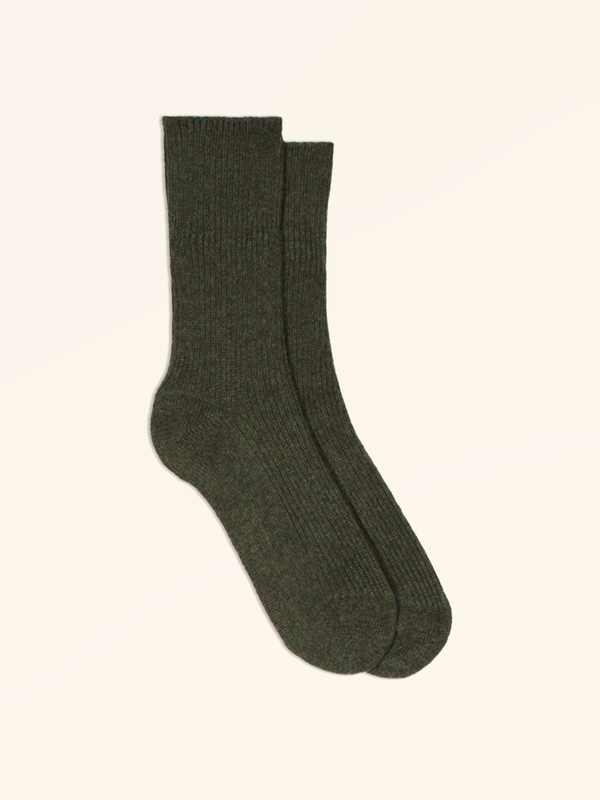 4-Ply Socks - Dayaya - Flecked Khaki