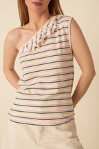 Judel T-shirt - Coco Stripe
