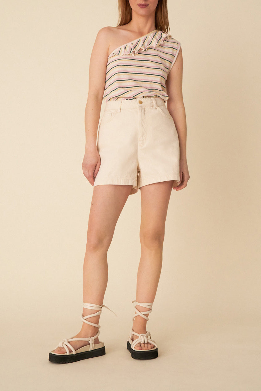Judel T-shirt - Coco Stripe