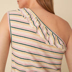 Judel T-shirt - Coco Stripe