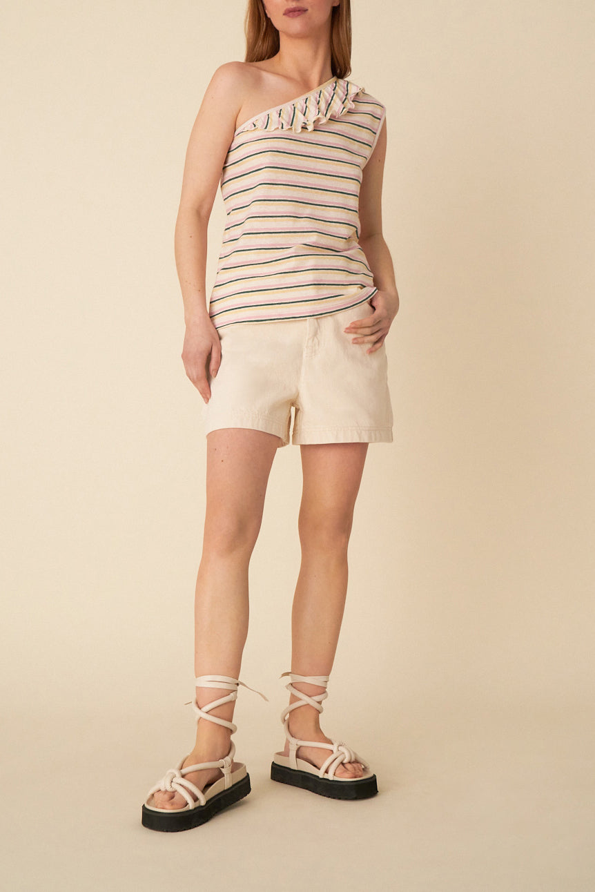 Judel T-shirt - Coco Stripe