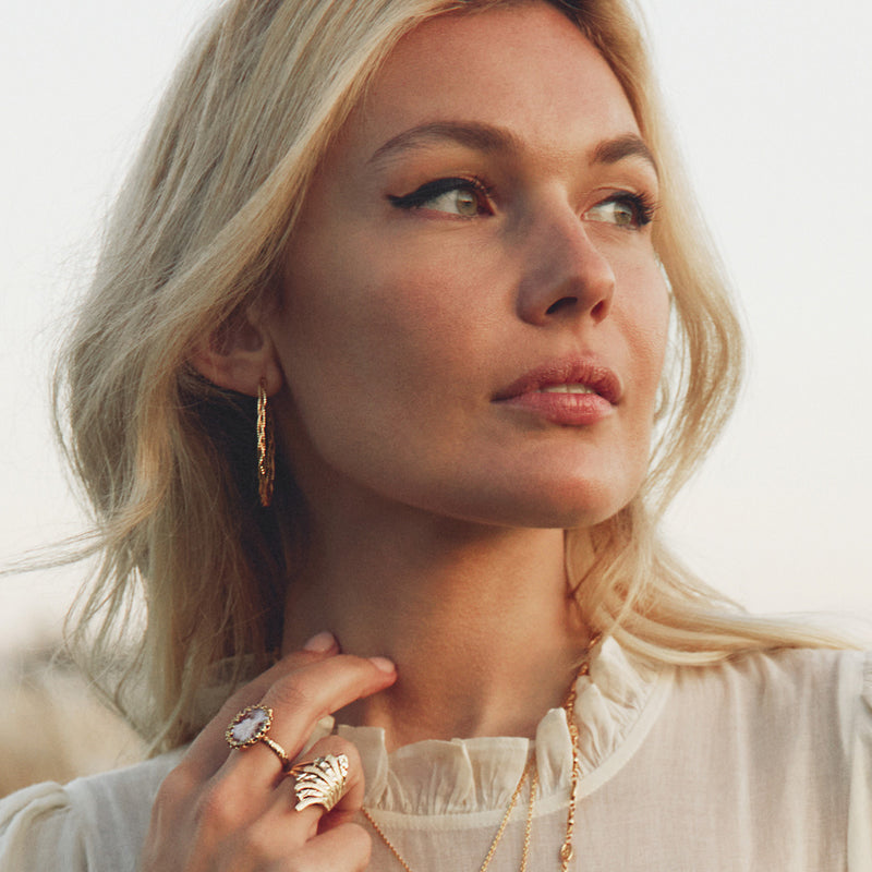 Creoles Dorées Julia Gm