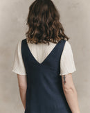 Robe Courte Juliette Marine