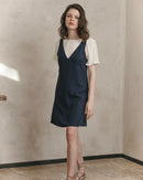 Robe Courte Juliette Marine