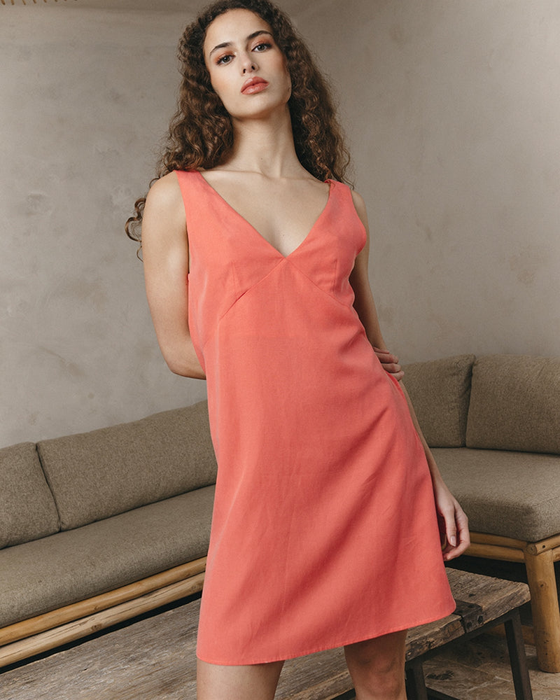 Robe Courte Juliette Rose