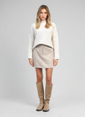 Jupe Courte Julinia Beige