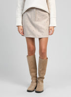 Jupe Courte Julinia Beige