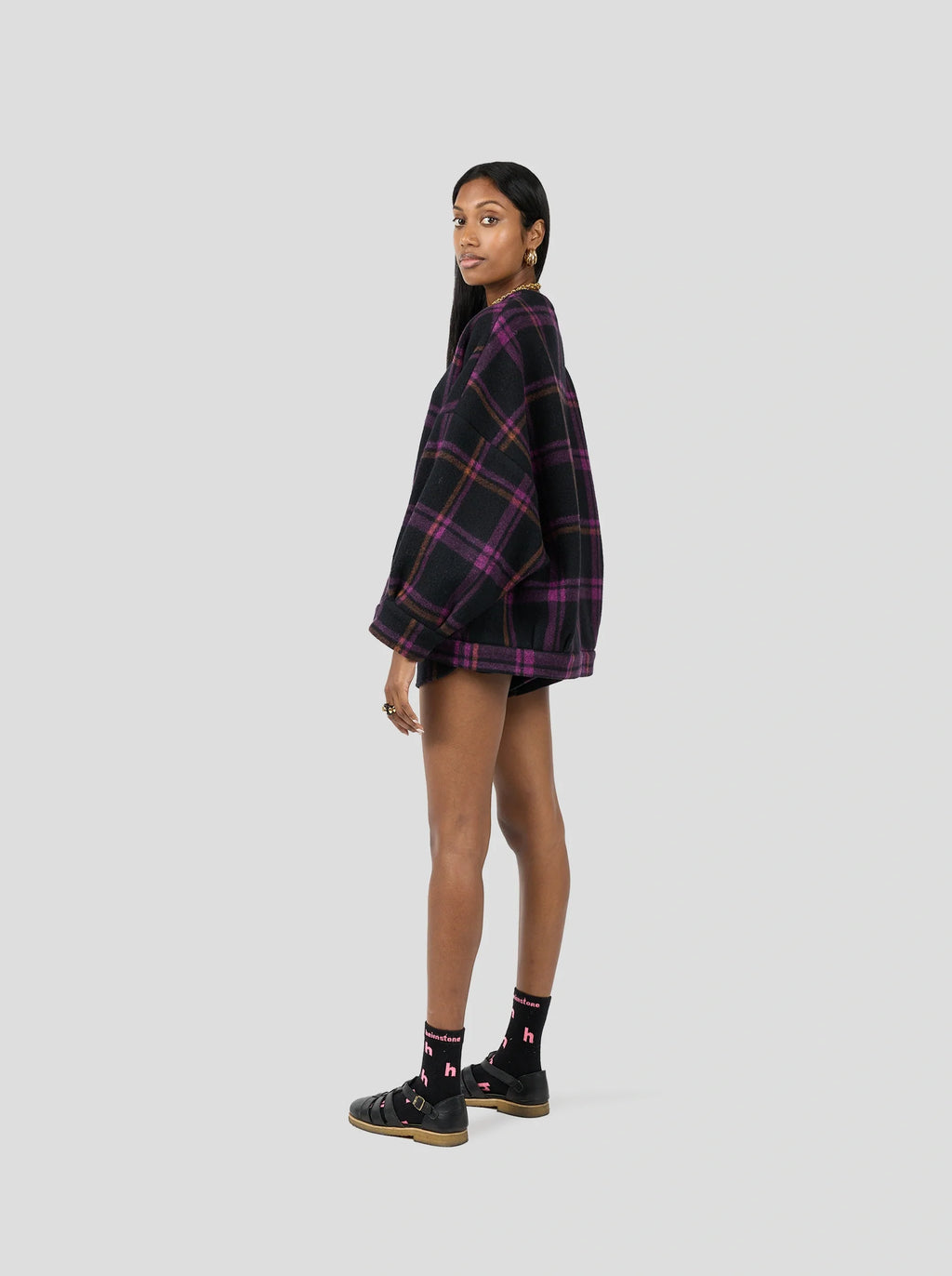 Pull Harlem En Laine District Wineberry