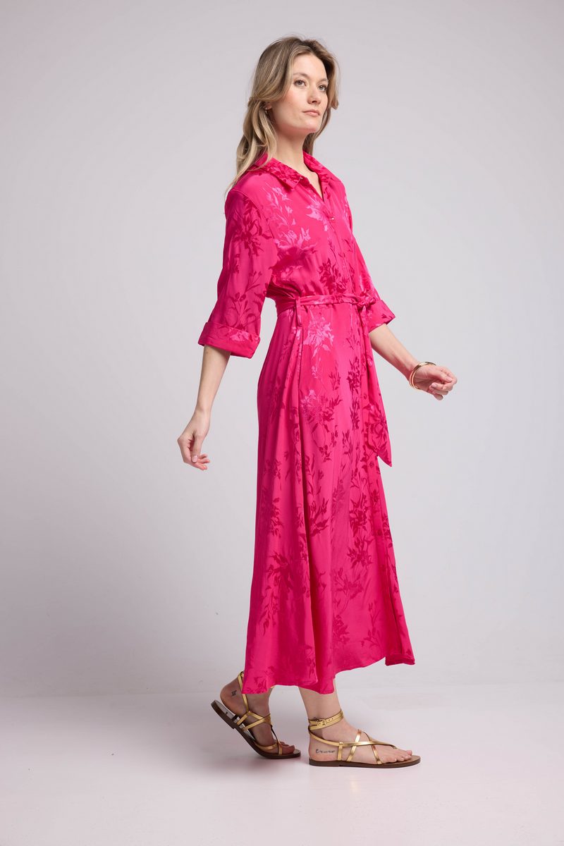 Robe Longue - Fuschia