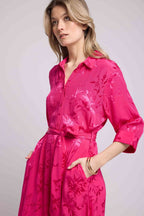 Robe Longue - Fuschia