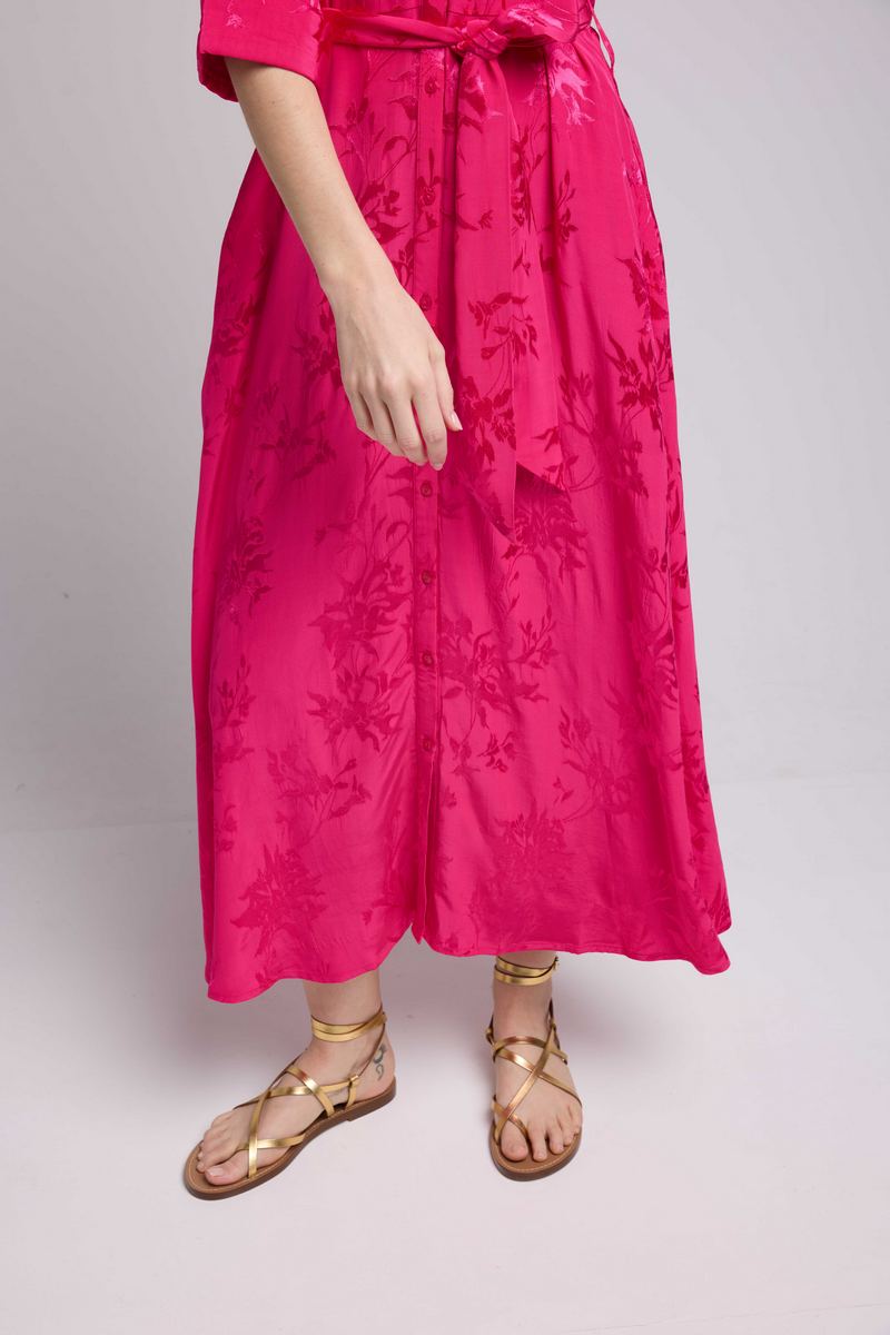 Robe Longue - Fuschia