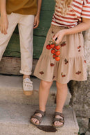 Falda de Gasa Samba Turrón de Tomate