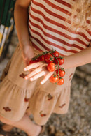 Falda de Gasa Samba Turrón de Tomate