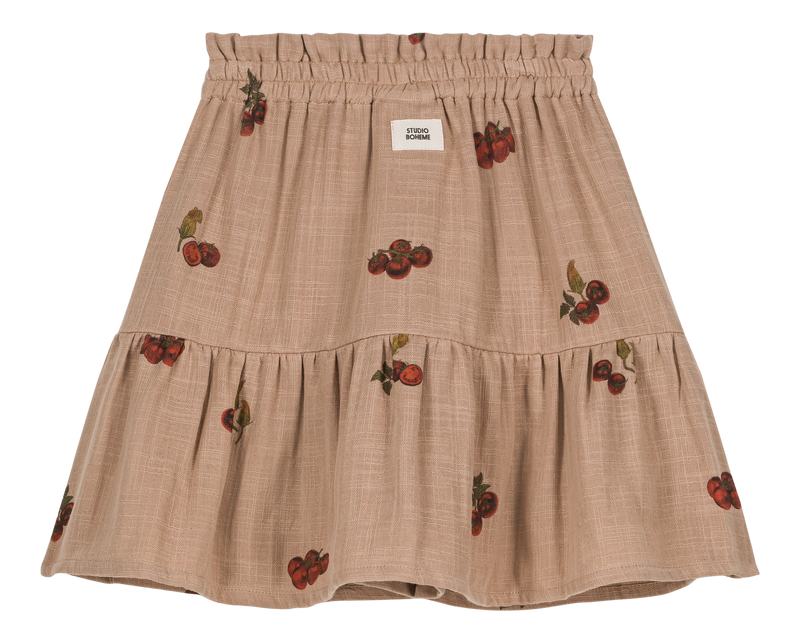 Falda de Gasa Samba Turrón de Tomate