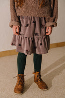 Jupe Samba Velvet Mauve Mûres