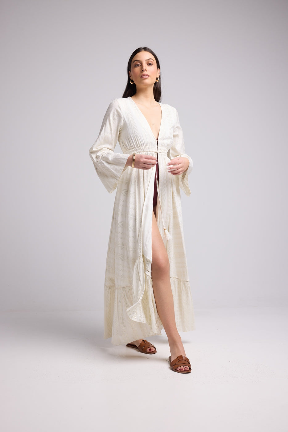 Vestido Largo - Justine - Blanco